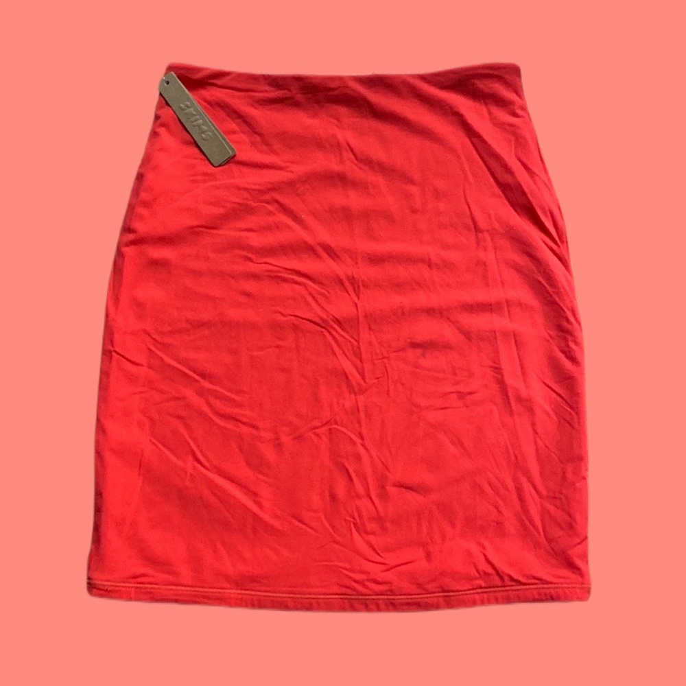 SKIMS Mini Skirt Sz Small Poppy Color